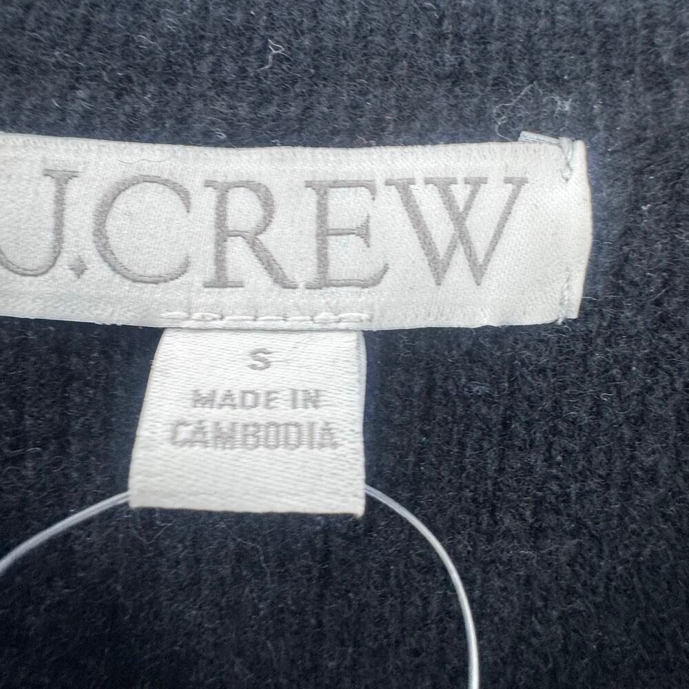 J. Crew Milano Stitch Cinched Waist Cardigan with Embellished Buttons Size S NWT - Picture 4 of 10